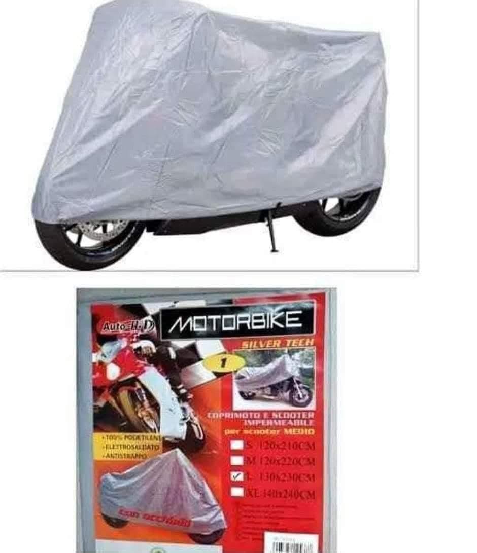 Funda Cobertor para Moto Impermeable | Protección Sol y Lluvia 2.4m